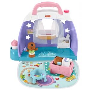 Fisher-Price Little People Cuddle & Play Nursery Playset Interactive 2019 NEW